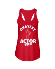 Okayest Actor Ever T-Shirt Funny Humor Vintage Tees Gifts For Adult Men Ladies Flowy Tank tile