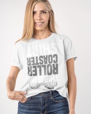 This Is My Roller Coaster Shirt Funny Upside Down T-Shirt Gifts For Roller Coaster Lovers Classic T-Shirt apparel-classic-tshirt-lifestyle-front-100