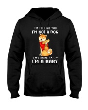 I'm Telling You I'M Not A Dog My Mom Shiba Inu Hooded Sweatshirt thumbnail