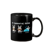 My Quarantine Routine husky Mug thumbnail