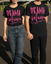 Drama Mama Shirt Funny Graphic T-Shirt Gifts For Mother Classic T-Shirt apparel-classic-tshirt-lifestyle-front-145