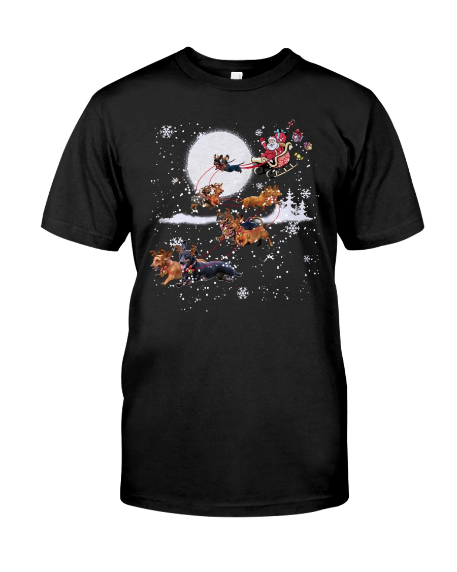 Dachshund T-shirt Christmas gift for friend Classic T-Shirt
