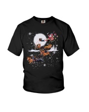 Dachshund T-shirt Christmas gift for friend Youth T-Shirt thumbnail