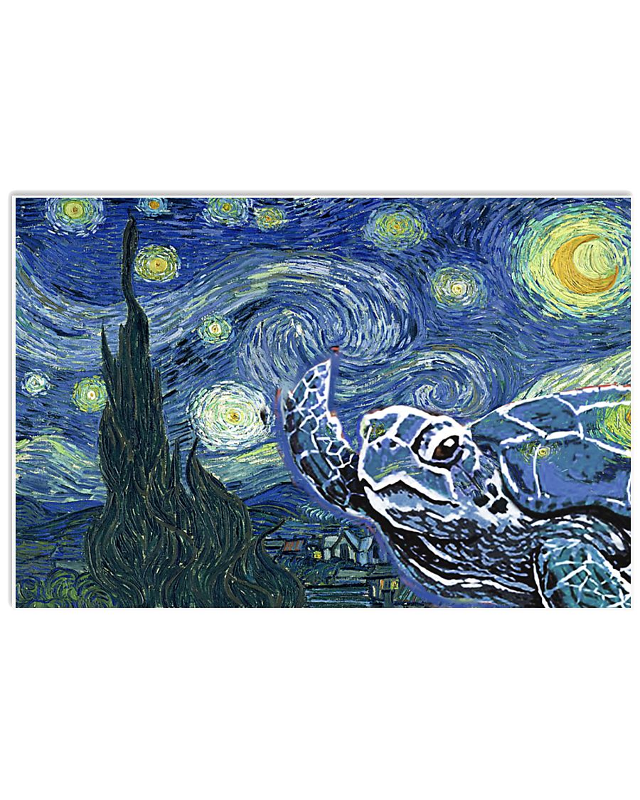 vincent van gogh turtle 17x11 Poster