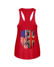 England flag Ladies Flowy Tank thumbnail