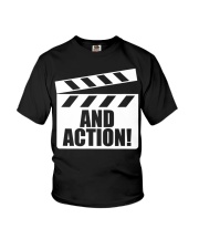And Action Shirt Theatre Rehearsal Artists Clothes Gifts For Young Men Youth T-Shirt tile