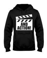 And Action Shirt Theatre Rehearsal Artists Clothes Gifts For Young Men Hooded Sweatshirt tile