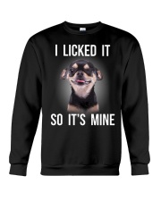 I Licked It So It's Mine Licked Crewneck Sweatshirt thumbnail