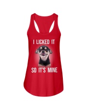 I Licked It So It's Mine Licked Ladies Flowy Tank thumbnail
