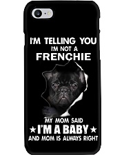 I'm telling you i'm not a frenchie Phone Case thumbnail