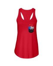 dachshund 2 Ladies Flowy Tank thumbnail