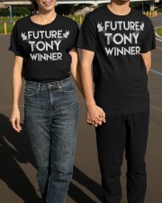 Future Tony Winner T-Shirt Mens Womens Gifts For Acting Students Young Actors Classic T-Shirt apparel-classic-tshirt-lifestyle-front-145
