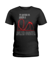 I'd Rather Be Riding A Roller Coaster Shirt For Fans Roller Coaster T-Shirt Men Women Ladies T-Shirt tile