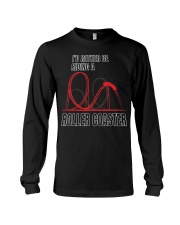 I'd Rather Be Riding A Roller Coaster Shirt For Fans Roller Coaster T-Shirt Men Women Long Sleeve Tee tile