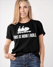 This Is How I Roll Thrilling Ride Rollercoaster Shirt Funny Gifts For Roller Coaster Lovers Classic T-Shirt apparel-classic-tshirt-lifestyle-front-100