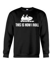 This Is How I Roll Thrilling Ride Rollercoaster Shirt Funny Gifts For Roller Coaster Lovers Crewneck Sweatshirt tile