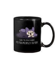 I Like To Stay Insde It'S Too Peopley frenchie 1 Mug thumbnail