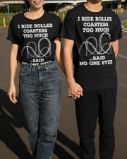 I Tride Roller Coasters Too Much Sail No One Ever Shirt Roller Coaster Lovers T-Shirt Gifts Classic T-Shirt apparel-classic-tshirt-lifestyle-front-145
