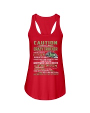 Caution I'm That Crazy Trucker Vintage Shirt Truck Driver Shirt For Men Ladies Flowy Tank tile