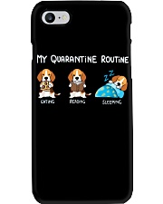 My Quarantine Routine beagle4 Phone Case thumbnail