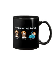My Quarantine Routine beagle4 Mug thumbnail