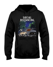 Social Distancing Pitbull Social Distancing Hooded Sweatshirt thumbnail