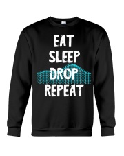 Eat Sleep Drop Repeat Shirt Park Theme Roller Coaster T-Shirt Gifts For Teenage Nephew Crewneck Sweatshirt tile