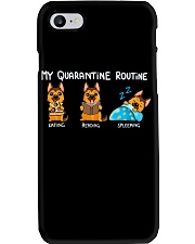 My Quarantine Routine German Shepherd2 Phone Case thumbnail