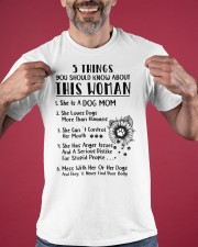 5 Things You Should Know About This Woman Dog Mom Shirt Apparel Gift Ideas Classic T-Shirt apparel-classic-tshirt-lifestyle-front-181