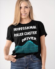 Professional Roller Coaster Driver Shirt Thrill Seeker Game T-Shirt Gift For Stepson Classic T-Shirt apparel-classic-tshirt-lifestyle-front-100