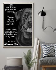 Rottweilev I Am YourFriend Your Partner Your dog 11x17 Poster lifestyle-poster-1