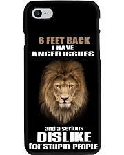 6 Feet Back I Have Anger Issues And feet back 4 Phone Case thumbnail