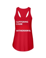 Suffering From Roller Coaster Withdrawal Shirt Funny Rollercoaster Lover Gift Ideas Ladies Flowy Tank tile