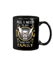 All L Need Is My And My Family frenchie Mug thumbnail