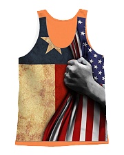 Texas All-over Unisex Tank back