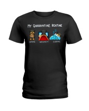 Rottweiler4 Ladies T-Shirt thumbnail