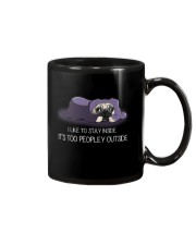 I Like To Stay Inside IT'S Too Peopley pug 2 Mug thumbnail