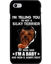 Im telling you im not a silky terrier edition Phone Case thumbnail