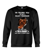 Im telling you im not a silky terrier edition Crewneck Sweatshirt thumbnail
