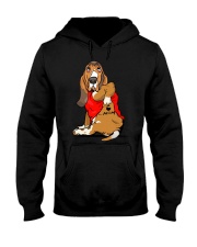 Basset Hound Hooded Sweatshirt thumbnail