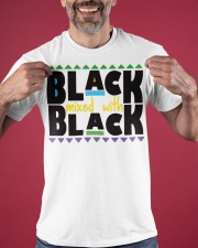 Black Mixed With Black History Month Shirt Afro African American Month T-Shirt Classic T-Shirt apparel-classic-tshirt-lifestyle-front-181