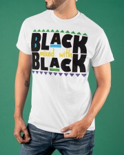 Black Mixed With Black History Month Shirt Afro African American Month T-Shirt Classic T-Shirt apparel-classic-tshirt-lifestyle-front-88