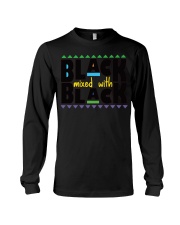 Black Mixed With Black History Month Shirt Afro African American Month T-Shirt Long Sleeve Tee tile
