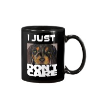 I Just Don'T Care Dachshund Dont Care Mug thumbnail