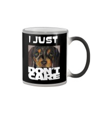 I Just Don'T Care Dachshund Dont Care Color Changing Mug thumbnail