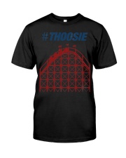 Thoosie Roller Coaster T-Shirt Design Amusement Theme Park Vacation Day Clothing Classic T-Shirt front