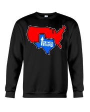 Texas State I'm With Stupid Shirt Pride Texas Tee Gifts For Friend Crewneck Sweatshirt tile