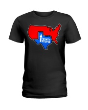 Texas State I'm With Stupid Shirt Pride Texas Tee Gifts For Friend Ladies T-Shirt tile