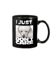 I Just Don'T Care Poodle Mug thumbnail