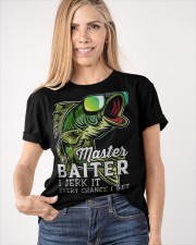 Master Baiter I Jerk It Every Chance I Get T-Shirt Humorous Fishing Shirts Gifts For Men Classic T-Shirt apparel-classic-tshirt-lifestyle-front-100